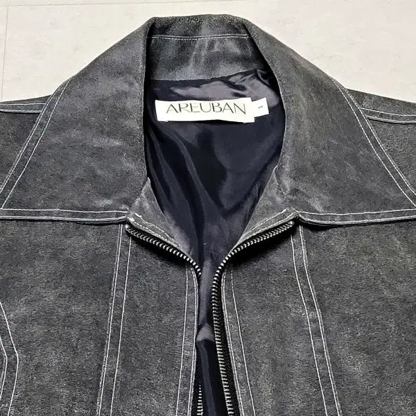[BUNJANG] Arban Eco Suede Blouson Jacket / 아르반 피크먼트워싱 에코스웨이드 블루종자켓  폴1311