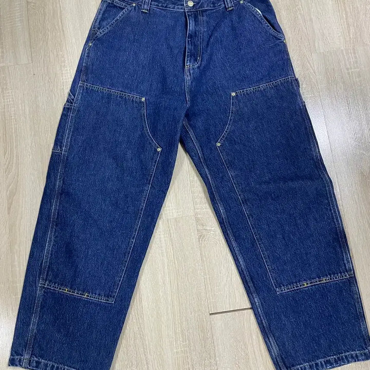 [BUNJANG] Carhartt Double Knee Denim Pants / (M)칼하트 더블니 데님팬츠 하트로고