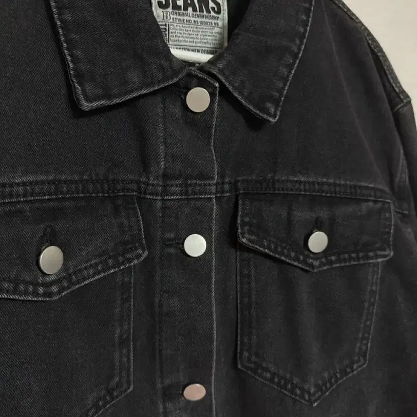 [BUNJANG] BLUE GIRL Denim Gray Jacket / [새상품] 봄  블랙 흑청 데님 청자켓