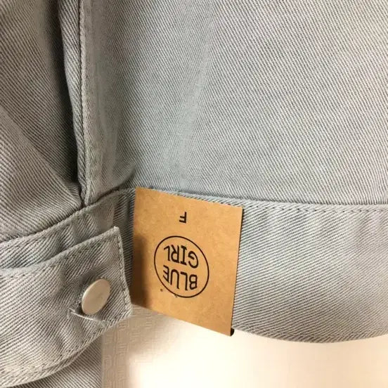 [BUNJANG] BLUE GIRL Denim Gray Jacket / [새상품] 봄  블랙 흑청 데님 청자켓