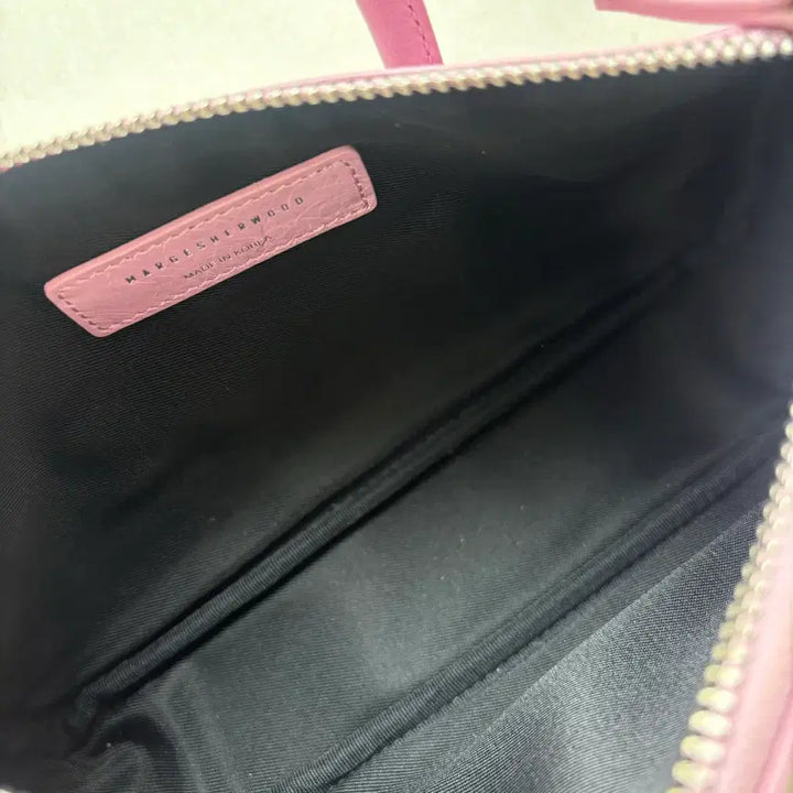 [BUNJANG] Margesherwood Zippers Small Bag Pink / 마지셔우드 지퍼스몰백 핑크