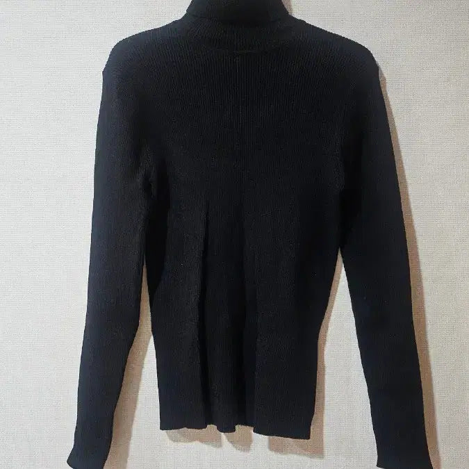 [BUNJANG] Top Ten Black Turtleneck Knit Top / 탑텐 블랙 니트 폴라티