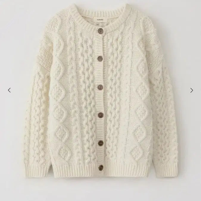 [BUNJANG] NOmellet Adeline Vintage Cardigan - Cream / 노멜렛 아델라인 빈티지 가디건 크림