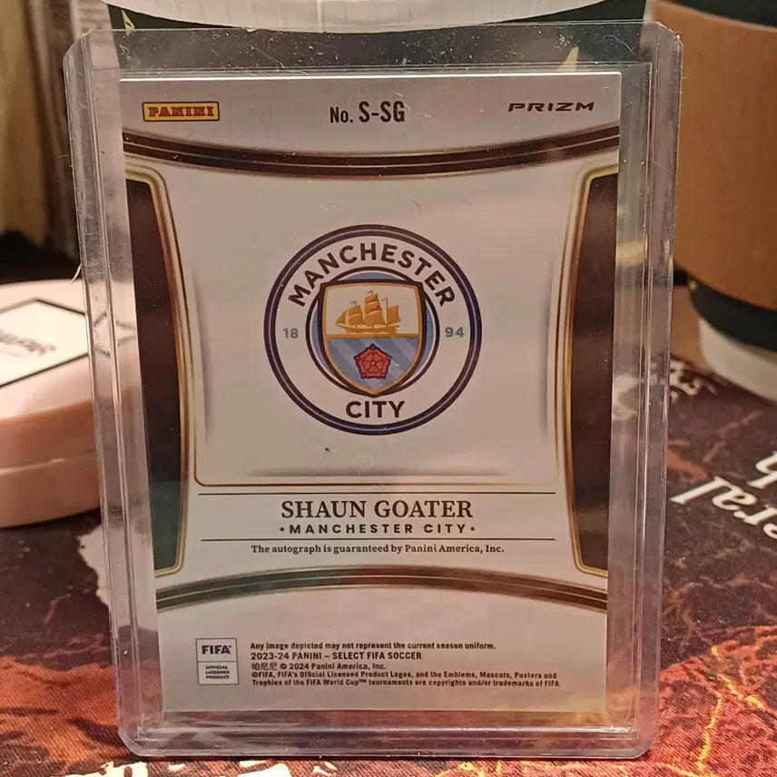 [BUNJANG] Panini Select 23-24 Shaun Goater Autographed Card / 파니니 셀렉트 23-24 맨시티 숀 고터 싸인카드