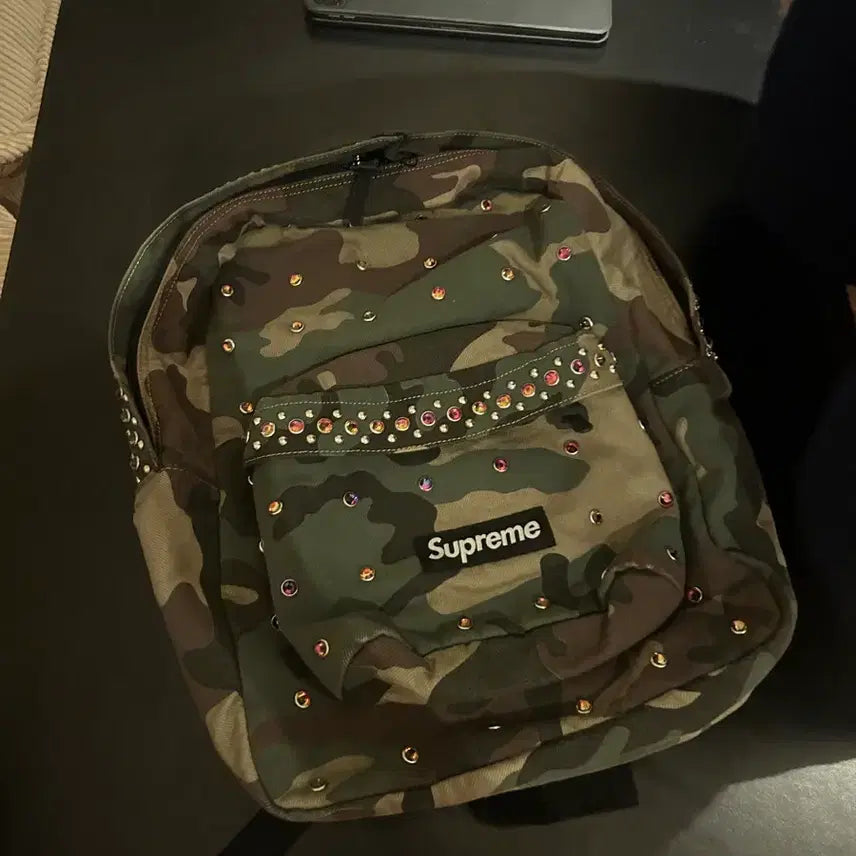 [BUNJANG] Supreme B.B. Simon Woodland Camo Backpack / 슈프림 비비사이먼 B.B사이먼 백팩 우드랜드 카모