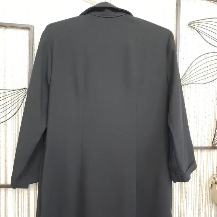 [SOLD OUT] 블랙 단추 포켓 7부소매 원피스/택배가능