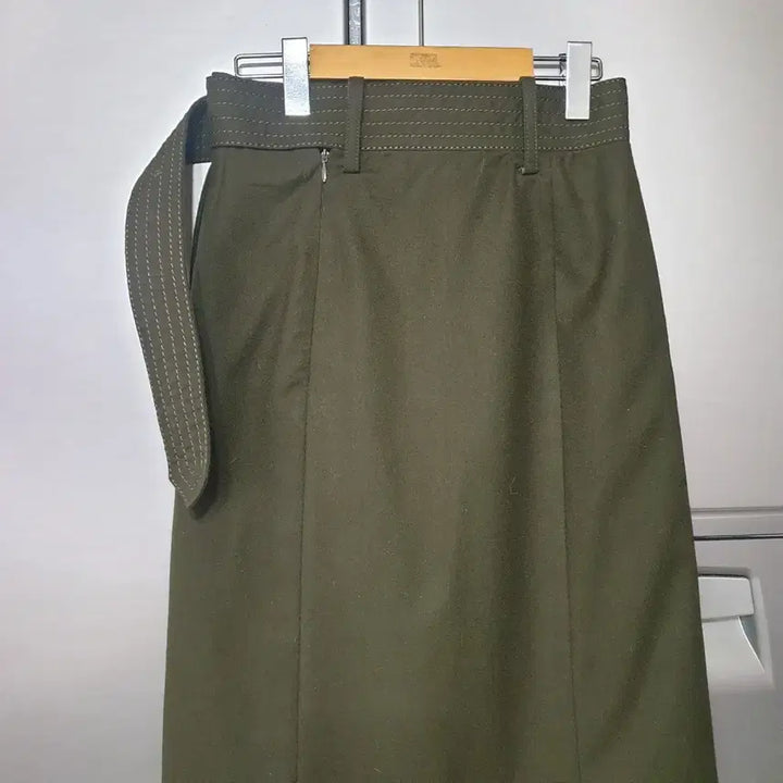 [BUNJANG] Sacai Belted Wool Skirt / 사카이 멋스런 벨티드 스커트