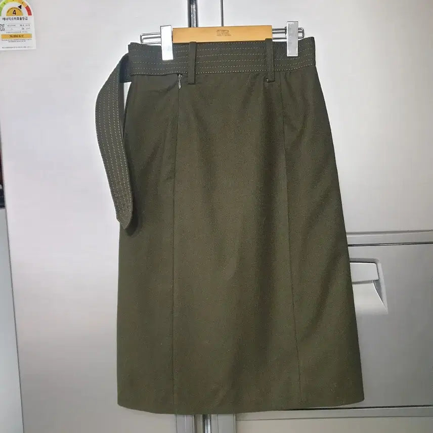 [BUNJANG] Sacai Belted Wool Skirt / 사카이 멋스런 벨티드 스커트