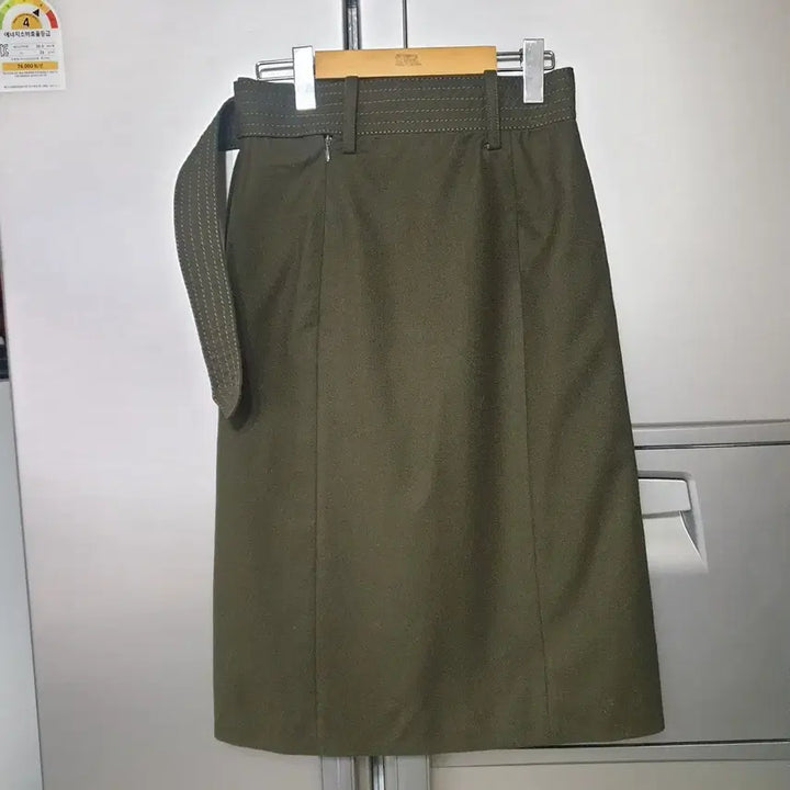 [BUNJANG] Sacai Belted Wool Skirt / 사카이 멋스런 벨티드 스커트