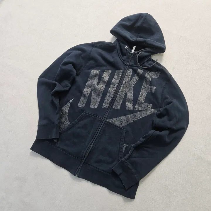 [BUNJANG] Nike Big Logo Hooded Zip-up Jacket / L 나이키 빅로고 후드집업 0320Y