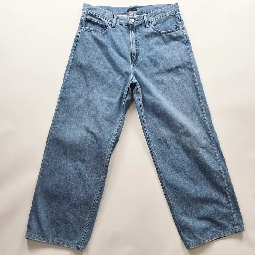 [SOLD OUT] 유니클로 청바지 와이드 데님 사이즈33 R4794