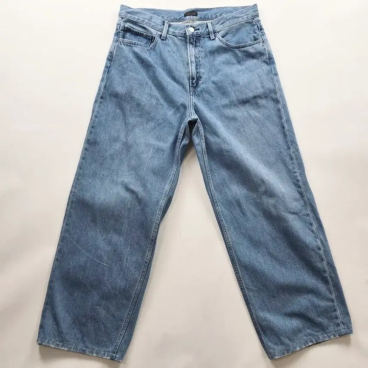 [SOLD OUT] 유니클로 청바지 와이드 데님 사이즈33 R4794