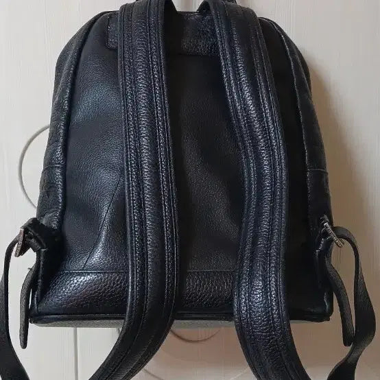 [BUNJANG] Metrocity Leather Backpack / 메트로시티 가죽 백팩