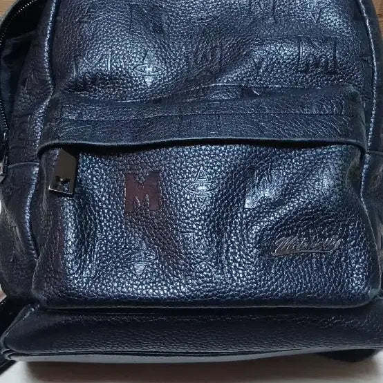 [BUNJANG] Metrocity Leather Backpack / 메트로시티 가죽 백팩