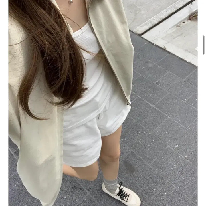 [SOLD OUT] 온스 베이직 블루종 점퍼 베이지 새상품 도매택