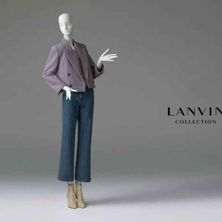 [BUNJANG] Hanseom Lanvin Crop Jacket (Size 55) / 한섬 랑방 크롭 자켓 55