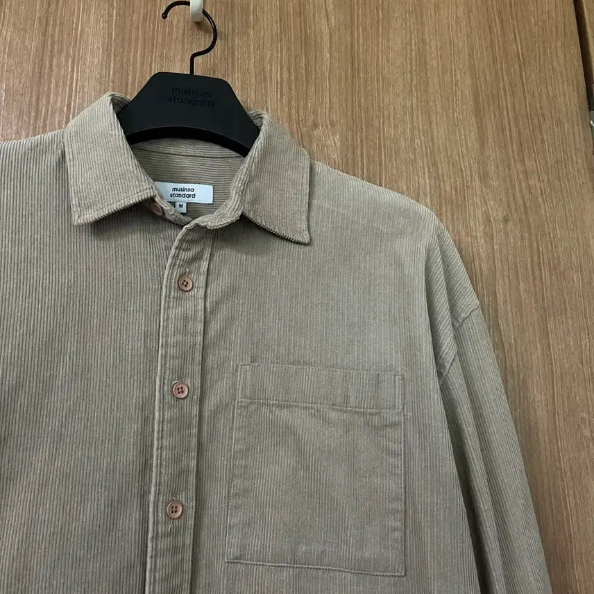 [SOLD OUT] 무신사 스탠다드 코듀로이 셔츠 M