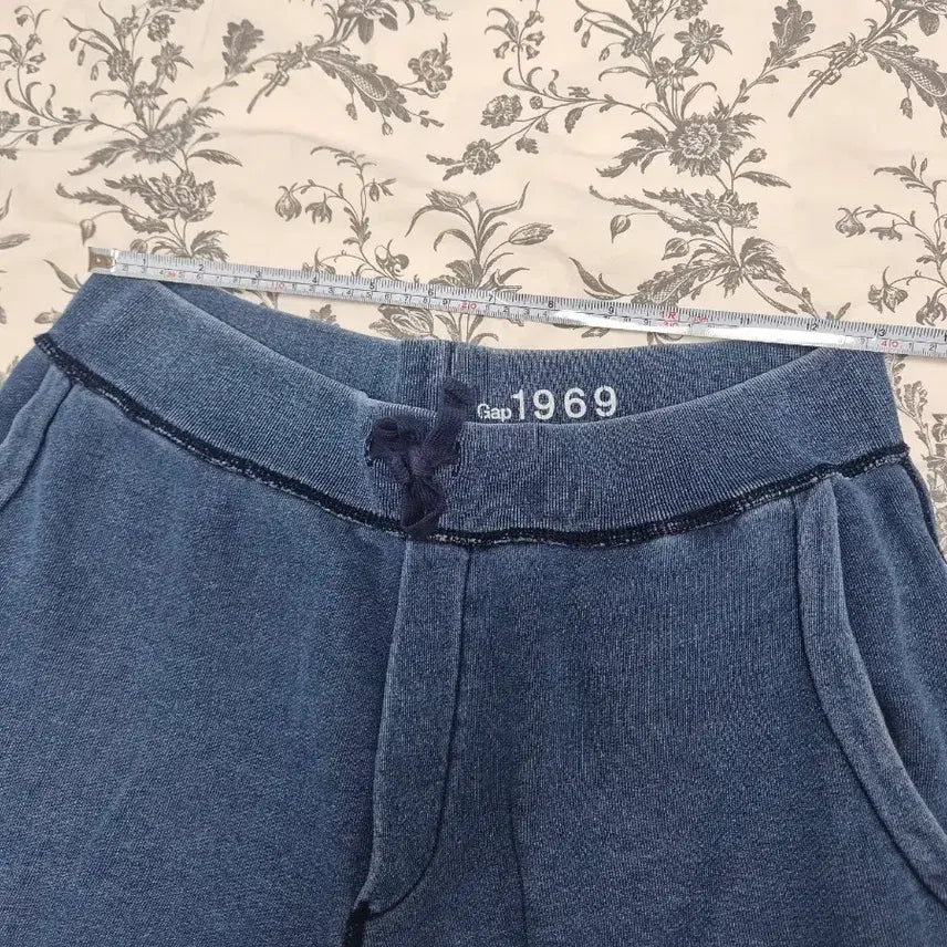 [BUNJANG] GAP Denim Sweat Pants / 갭 GAP 남성 데님 스웨트 팬츠 M(32~36)