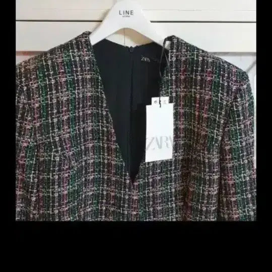 [BUNJANG] ZARA Tweed Mini Dress - New / 자라 트위드 원피스/55 새상품