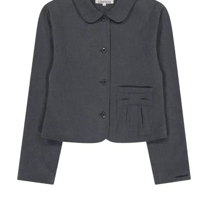 [BUNJANG] Koiseio Ribbon Jacket - Grey / 코이세이오 RIBBON JACKET GREY