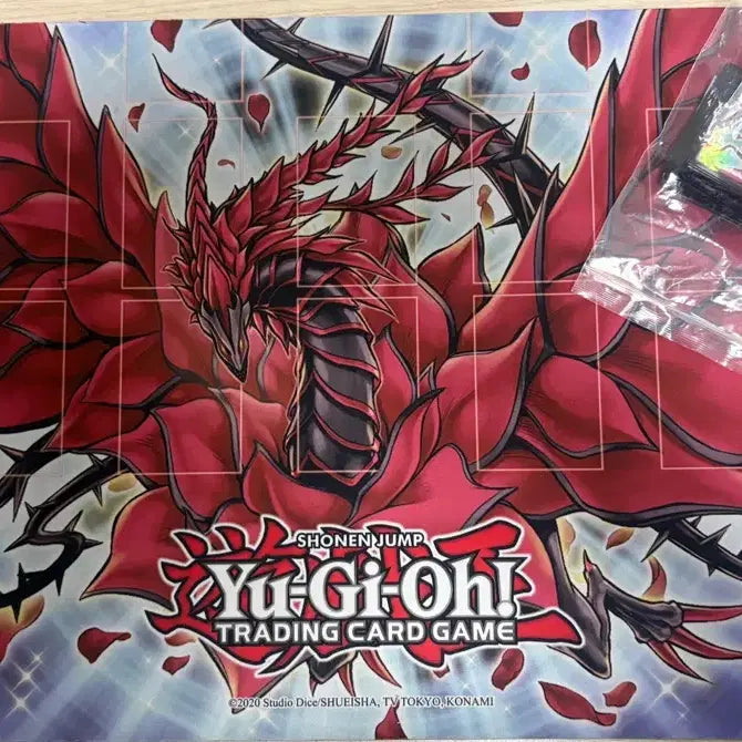 [BUNJANG] Yu-Gi-Oh! Black Rose Dragon Playmat / 유희왕 블랙 로즈 드래곤 플레이매트 단품