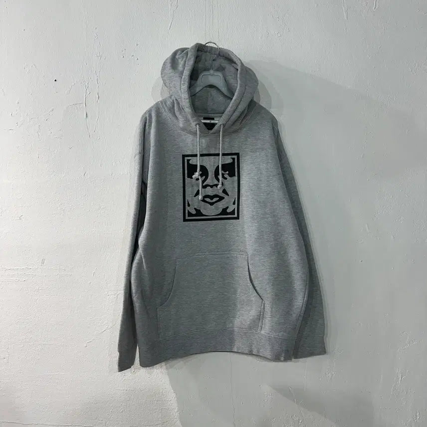 [SOLD OUT] OBEY 오베이 빅로고 후드티 L