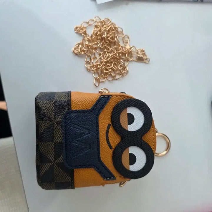 [BUNJANG] Minions Faux Leather Bag Charm / 미니언즈 키링 가방