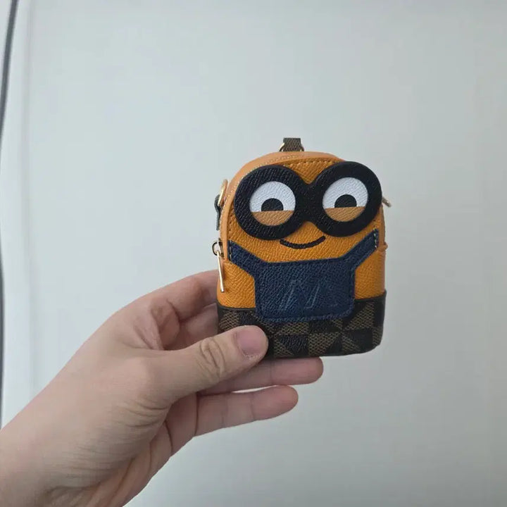 [BUNJANG] Minions Faux Leather Bag Charm / 미니언즈 키링 가방