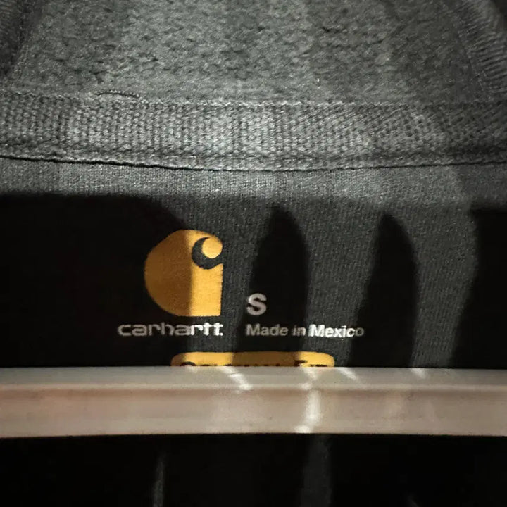 [BUNJANG] Carhartt Logo Hoodie (Size 95) / 칼하트 팔로고 후드티 95