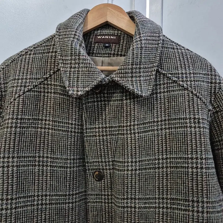 [BUNJANG] Son Jung Wan Wool Blend Check Pattern Jacket (Men&