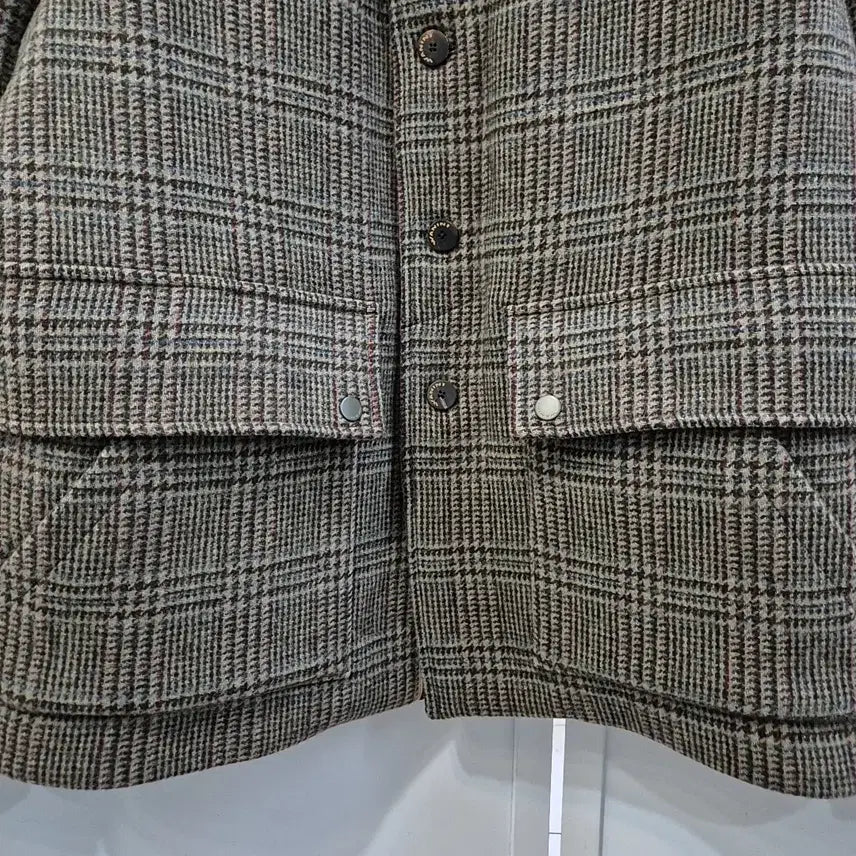 [BUNJANG] Son Jung Wan Wool Blend Check Pattern Jacket (Men&