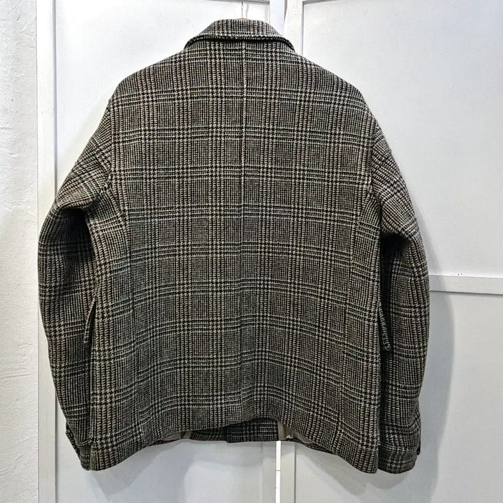 [BUNJANG] Son Jung Wan Wool Blend Check Pattern Jacket (Men&