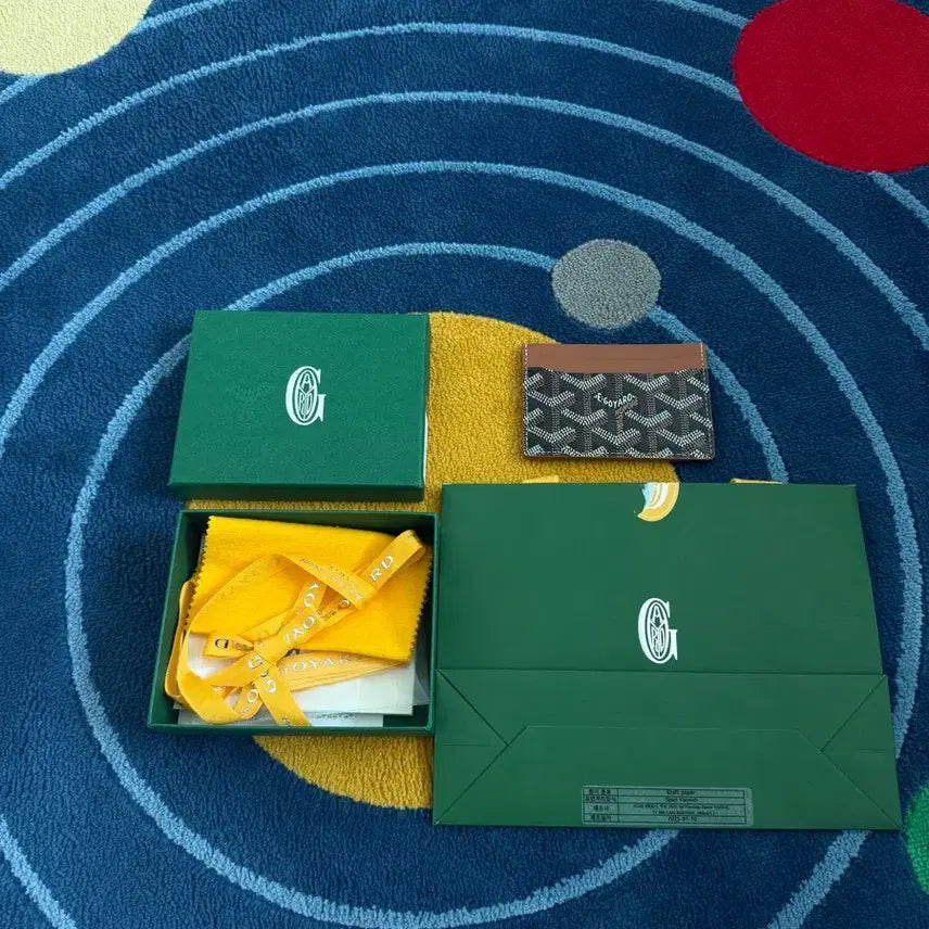 [BUNJANG] Goyard Card Wallet Full Set / 고야드 카드지갑 + 포장 풀세트
