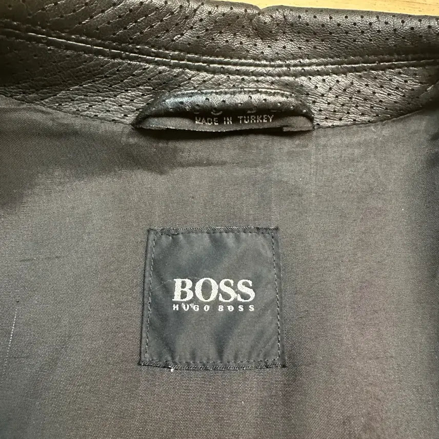 [BUNJANG] Hugo Boss Laslo Leather Jacket / 휴고보스 양가죽 자켓