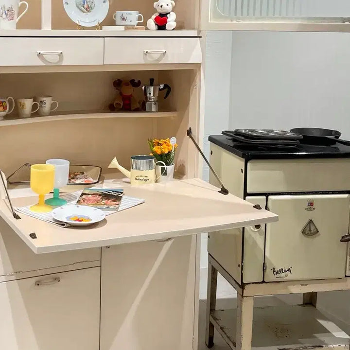 [BUNJANG] Vintage Oven with Enamel Pan and Oven Pans / 빈티지 오븐
