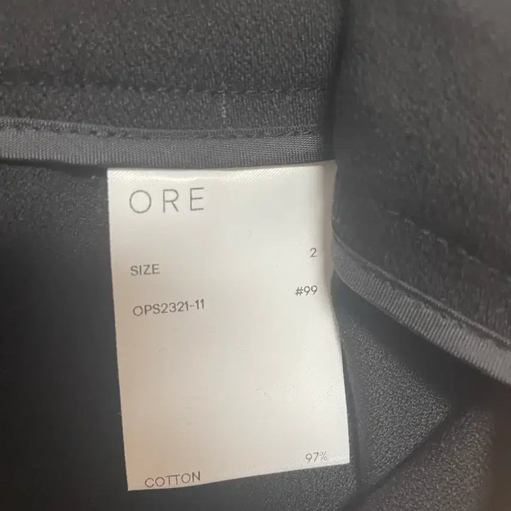 [BUNJANG] ORE Signature Mid Length Pants / ORE 오어 시그니처 mid length pants_2사이즈 새상품