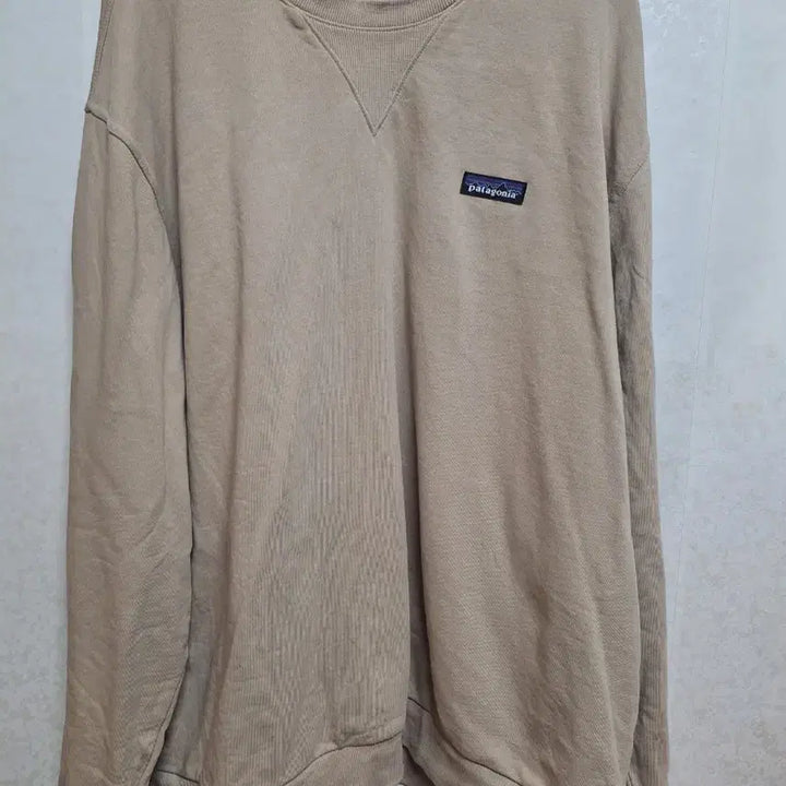 [BUNJANG] Patagonia Organic Cotton Sweatshirt XXL Beige / 파타고니아 XXL 베이지 맨투맨