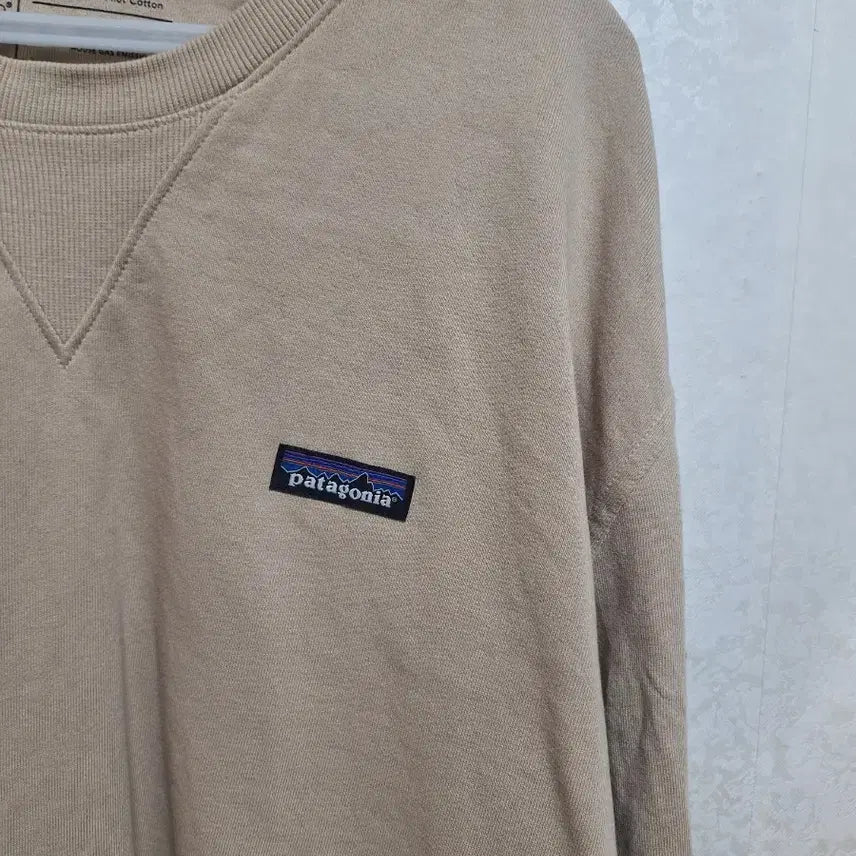 [BUNJANG] Patagonia Organic Cotton Sweatshirt XXL Beige / 파타고니아 XXL 베이지 맨투맨