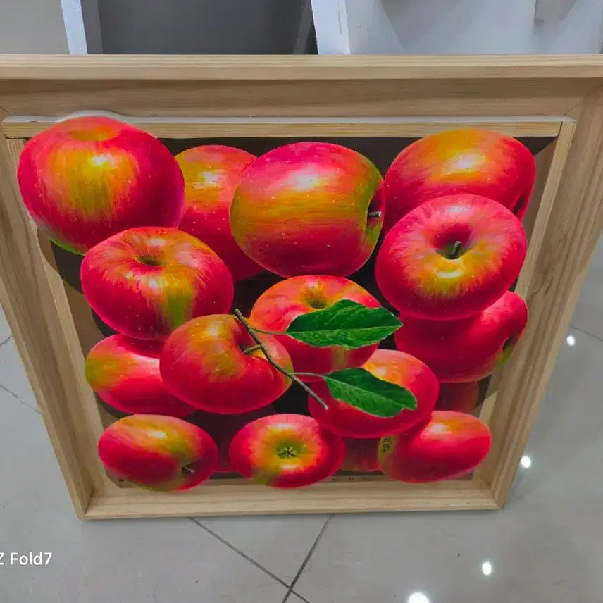 [BUNJANG] Apple Oil Painting 