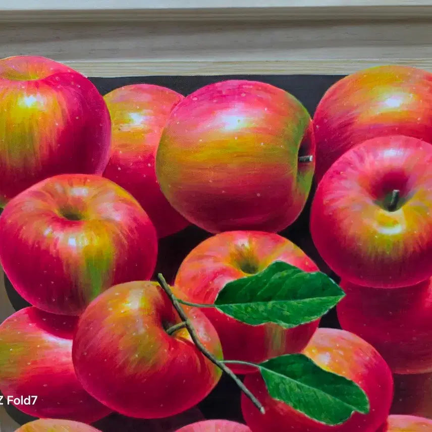 [BUNJANG] Apple Oil Painting 