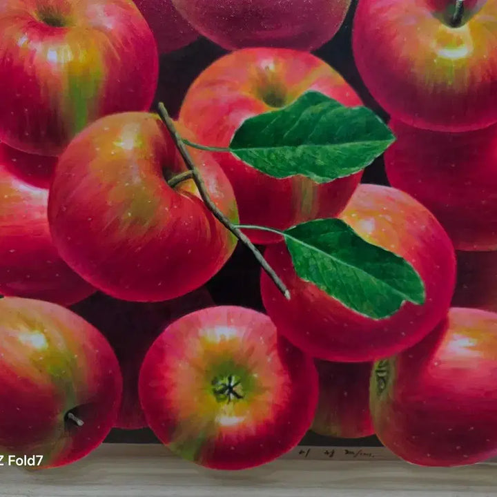 [BUNJANG] Apple Oil Painting 