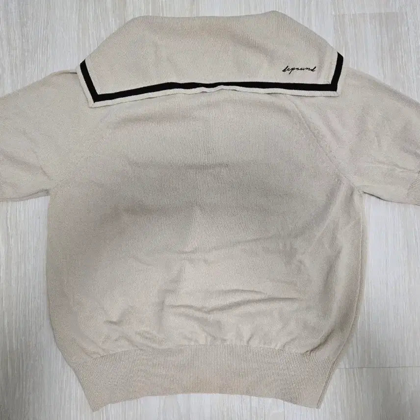 [BUNJANG] depound Sailor Short-Sleeve Knit / depound 드파운드 세일러 반팔니트