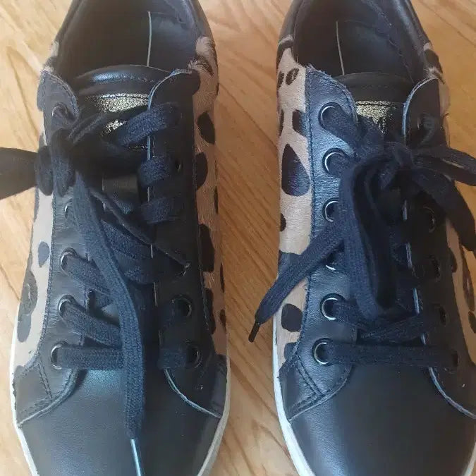 [BUNJANG] Leopard Print Sneakers 230mm / 호피무늬 스니커즈 230mm
