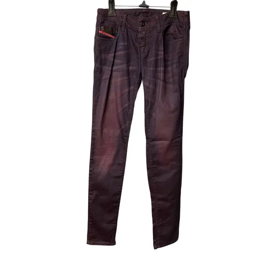 [BUNJANG] Diesel Gupee 0601F Purple Coated Jeans / 26 디젤 gupee 0601F 퍼플 코팅진