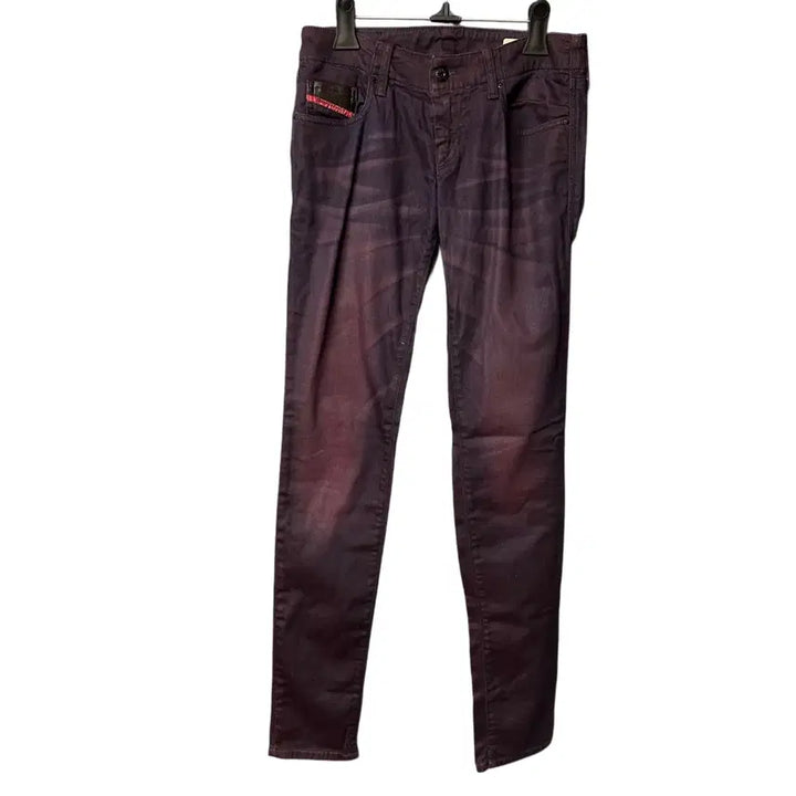 [BUNJANG] Diesel Gupee 0601F Purple Coated Jeans / 26 디젤 gupee 0601F 퍼플 코팅진