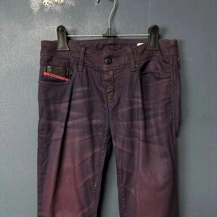 [BUNJANG] Diesel Gupee 0601F Purple Coated Jeans / 26 디젤 gupee 0601F 퍼플 코팅진