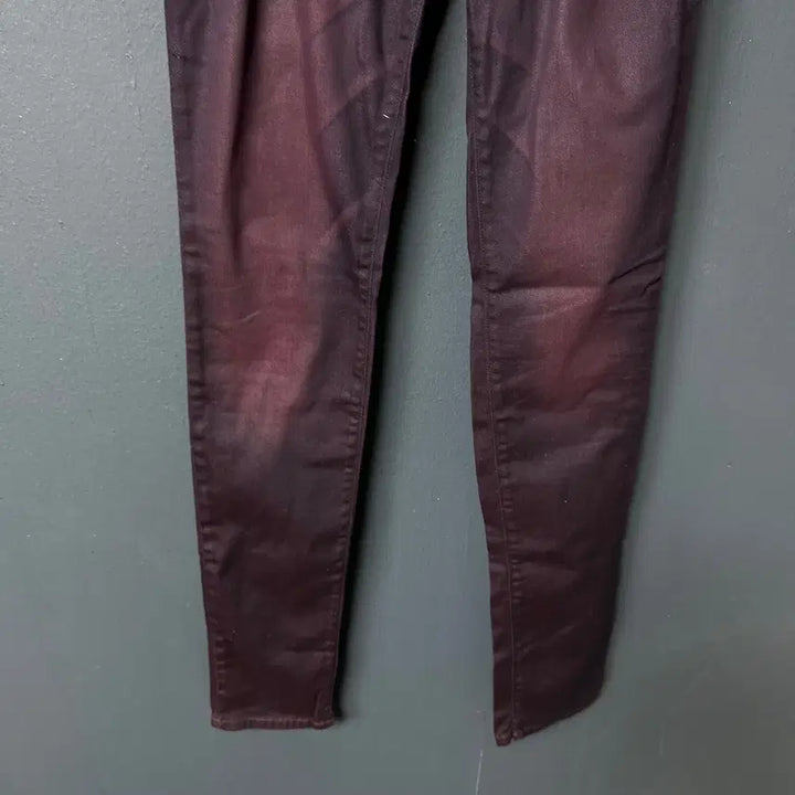 [BUNJANG] Diesel Gupee 0601F Purple Coated Jeans / 26 디젤 gupee 0601F 퍼플 코팅진