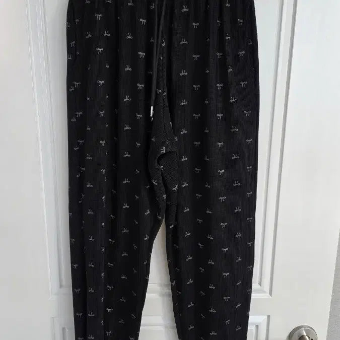 [BUNJANG] Ribbon Waffle Joggers (Size 55-88) / 새상품 리본 와플조거(55-88)