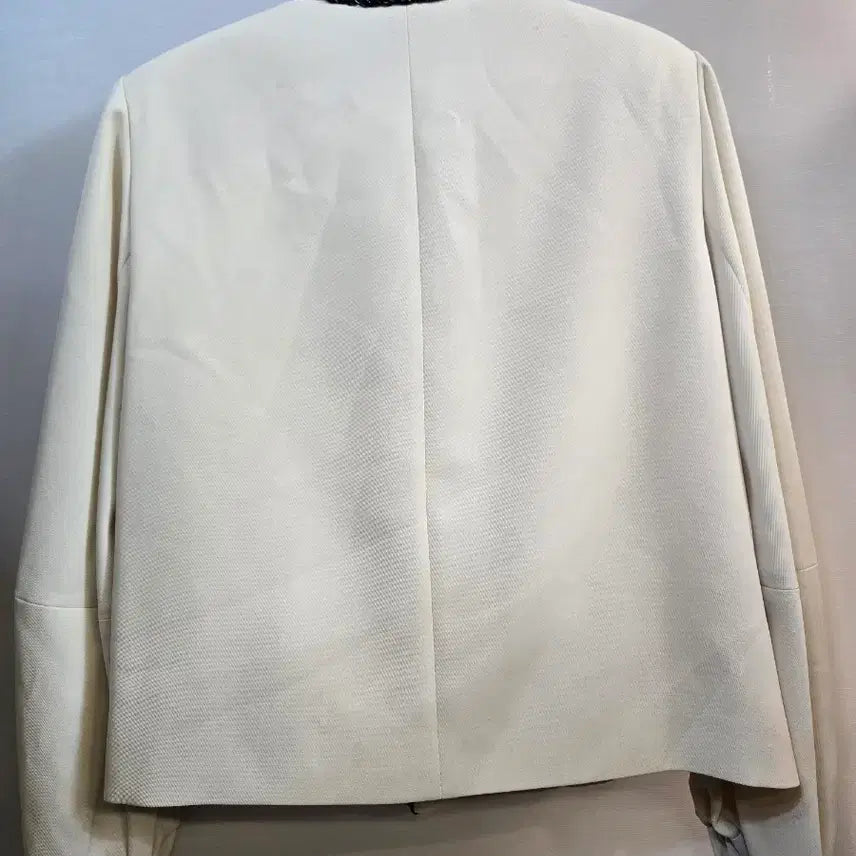 [BUNJANG] Lucky Chouette Ivory Tweed Jacket / 럭키슈에뜨 아이보리 트위드 자켓