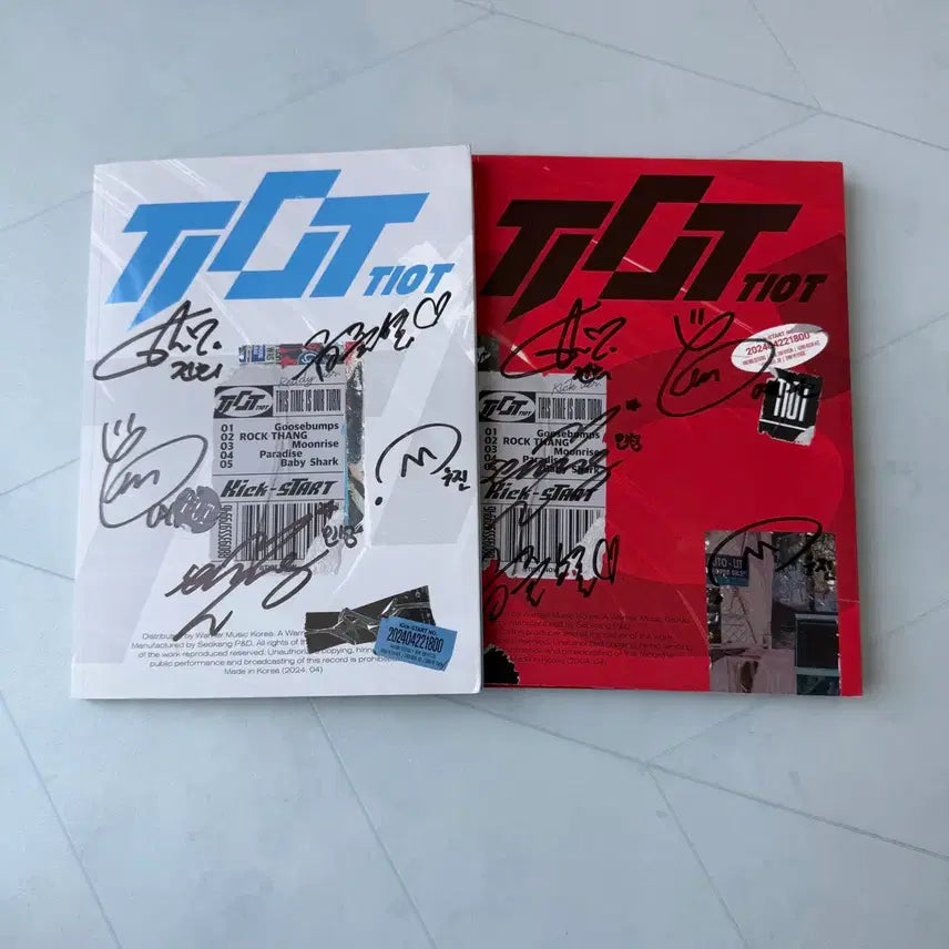 [BUNJANG] TIOT Signed Album / TIOT 친필 사인 앨범
